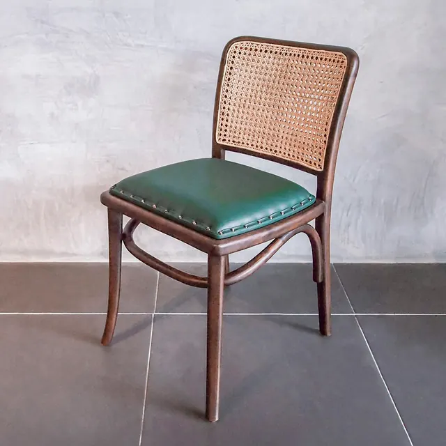 Thonet chair, solid teak, by Mobelindo